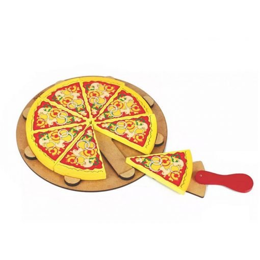 Pizza de madeira - New Art Toys
