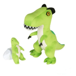 TIRANOSSAURA REX GRÁVIDA COM 1 FILHOTE