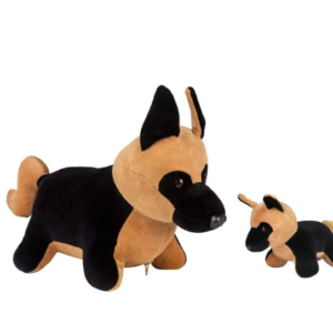 CACHORRO PASTOR ALEMÃO GRÁVIDA COM FILHOTE