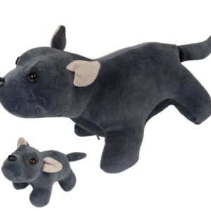 CACHORRO PITBULL GRÁVIDA COM FILHOTE