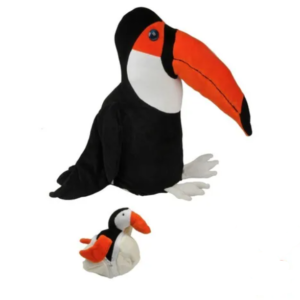 TUCANA GRAVIDA COM FILHOTE