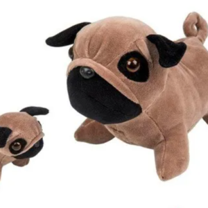CACHORRA PUG GRAVIDA COM FILHOTE