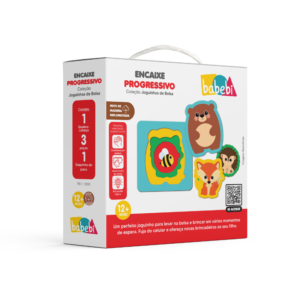 ENCAIXE PROGRESSIVO QUEBRA-CABEÇA - JOGUINHOS DE BOLSA