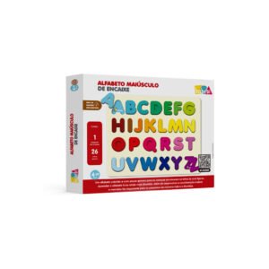 ALFABETO MAIÚSCULO DE ENCAIXE