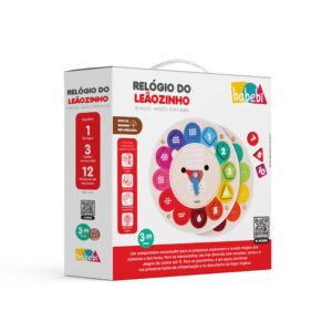 RELÓGIO DO LEÃOZINHO BILINGUE