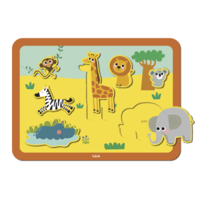 QUEBRA-CABEÇA DE ENCAIXE SAFARI