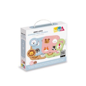 MINI LOTO - ANIMAIS PELO MUNDO - JOGUINHOS DE BOLSA