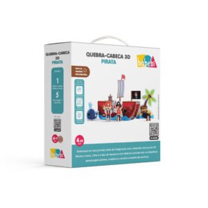 QUEBRA-CABEÇA 3D PIRATAS